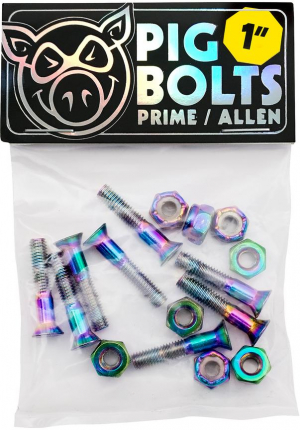 Pig 1" Inbus Prime Bolts Mounting-Kit (Holographic)
